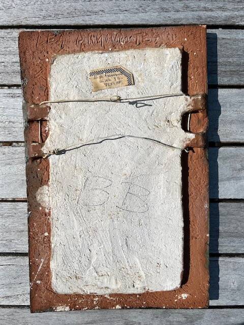 Sblime Vallauris ceramic mirror “Les Argonautes” signed