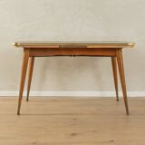50s Extendable Glass/Wooden Table