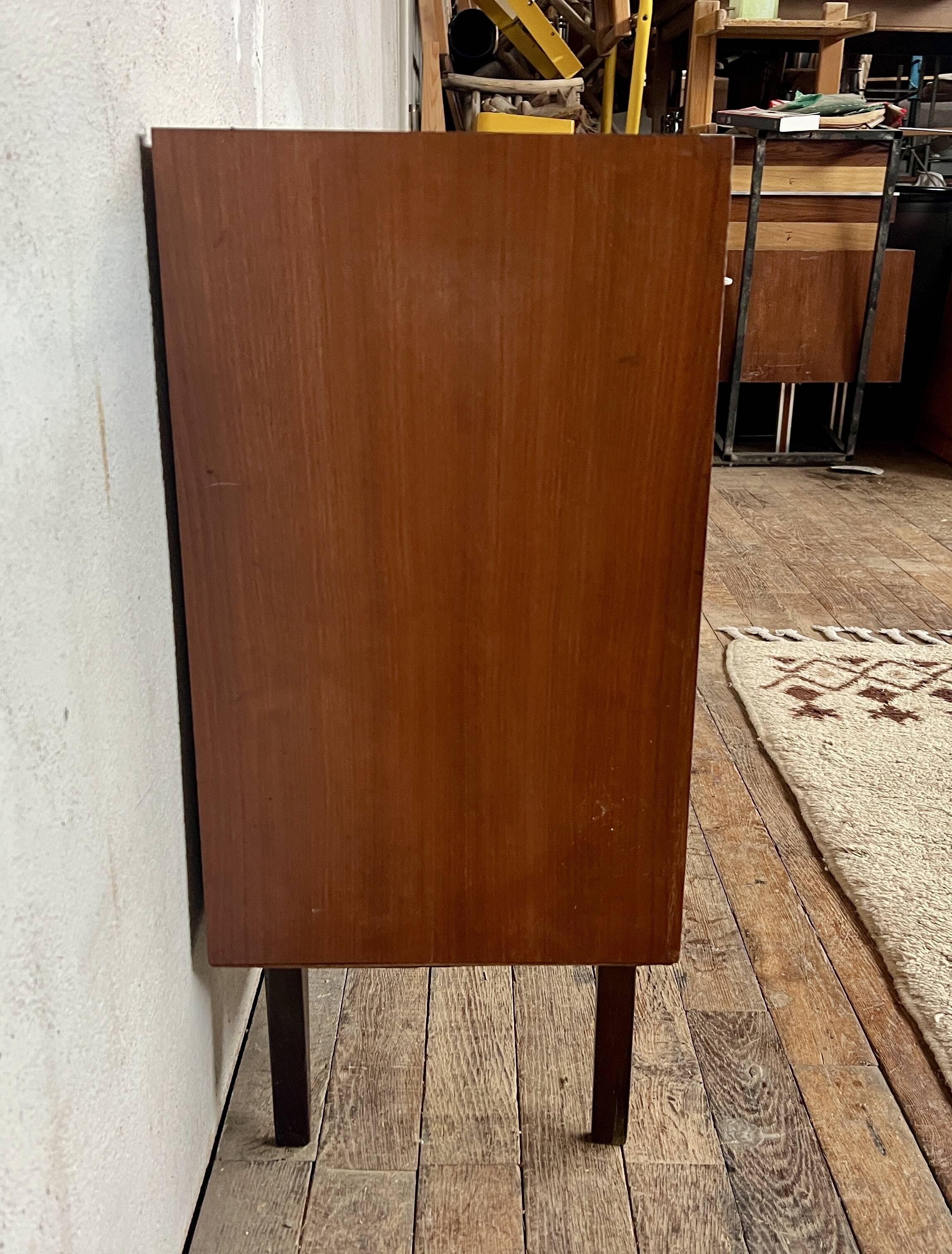 Vintage walnut sideboard – 1960s