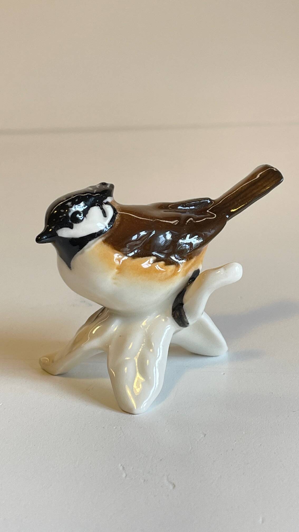 Small bird vintage german porcelain