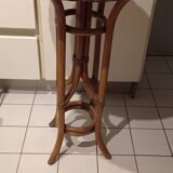 Old high table/standing bamboo and rattan table