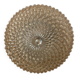 Vintage champagne round ceiling light