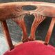 Paire de fauteuils de style art nouveau