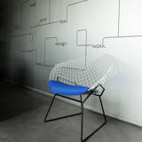Fauteuil Diamond chair Knoll 421 par Harry Bertoia