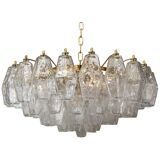 Impressive Murano Glass Sputnik Chandelier poliedro