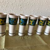 Series of 6 mazagrans from the 70s