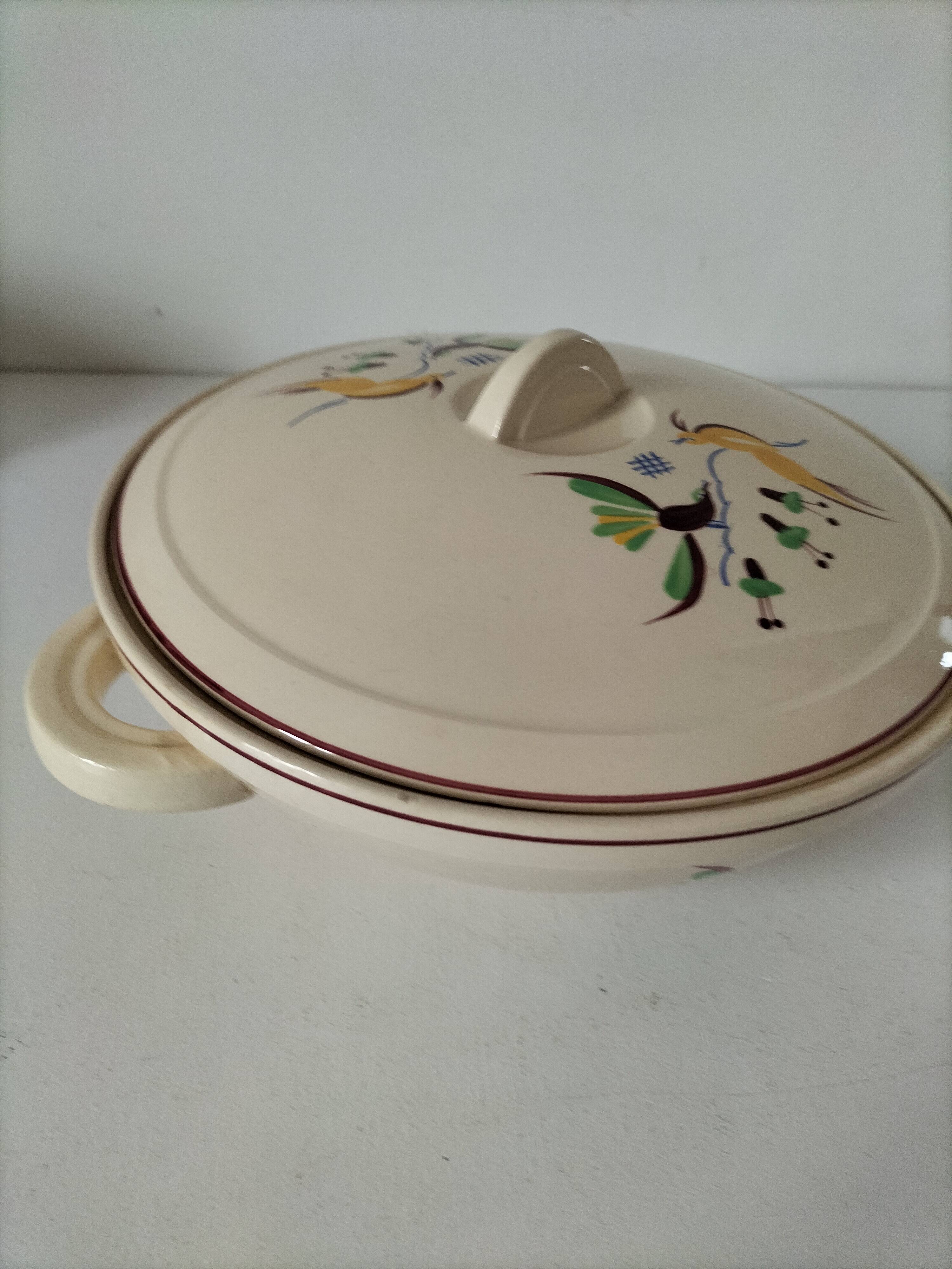 Salins Soup Tureen Birds of Paradise Model