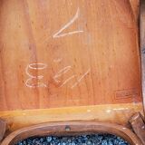 Set of 4 Baumann bistro chairs from the 50s stamped