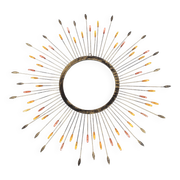 Miroir soleil en métal