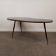 Table basse vintage en forme de haricot