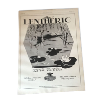 Vintage advertising to frame lentheric 1926