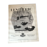 Publicité vintage à encadrer lentheric 1926