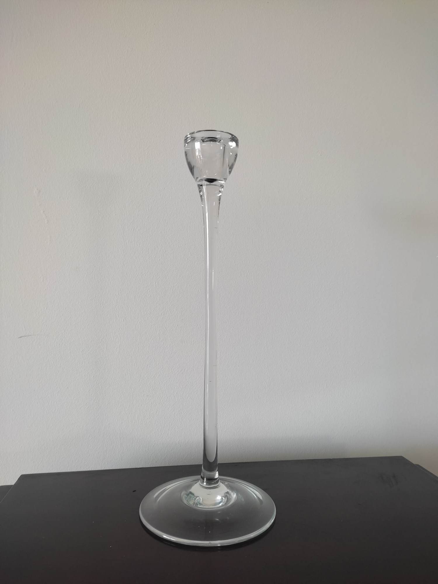 Set with 3 glass candle holders