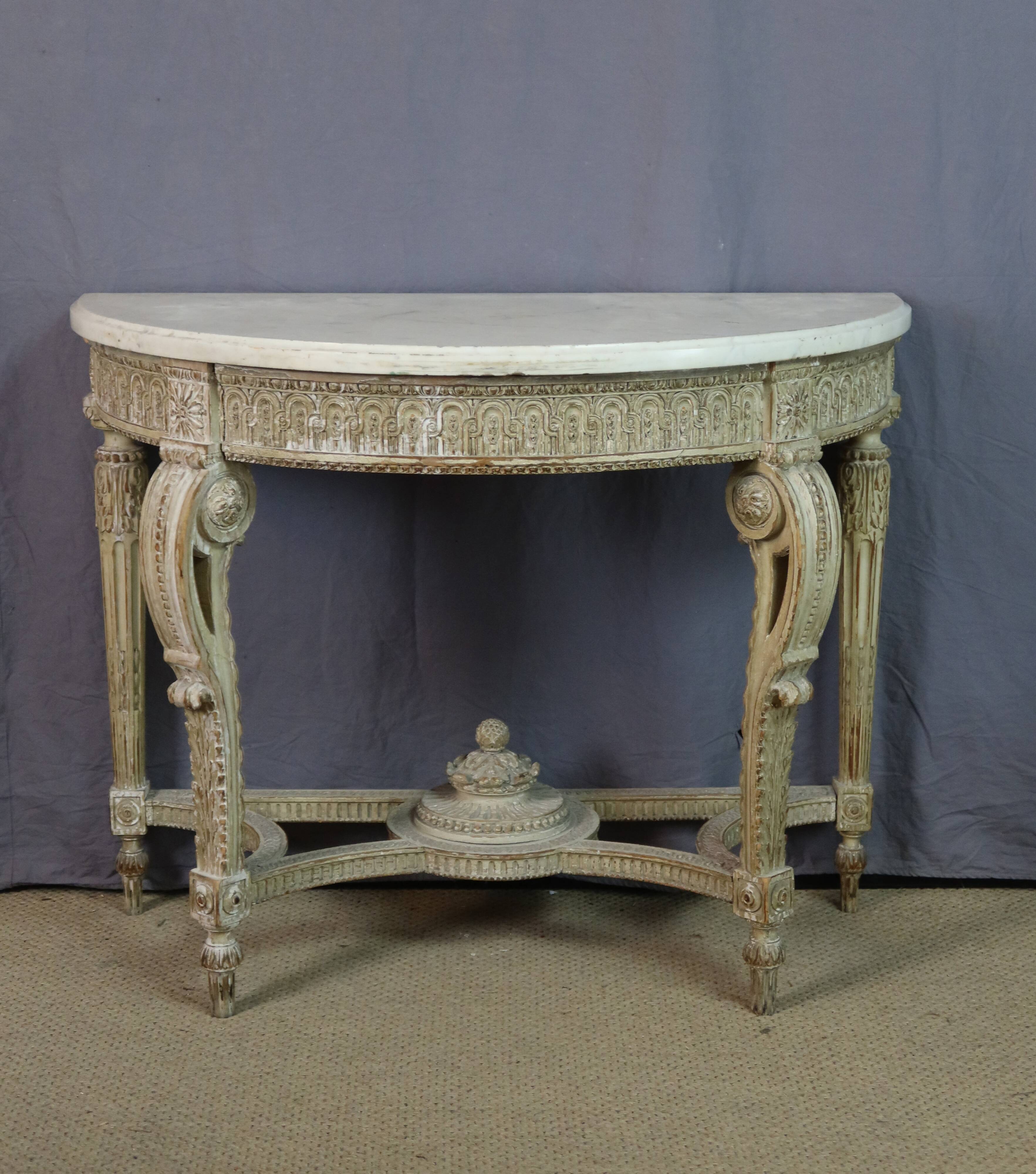 console peinte XX sècle