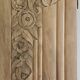 Armoire Art déco, 3 portes, 1 miroir, sablée