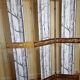 Old restyled metal screen, 3 shutters, 170 cm