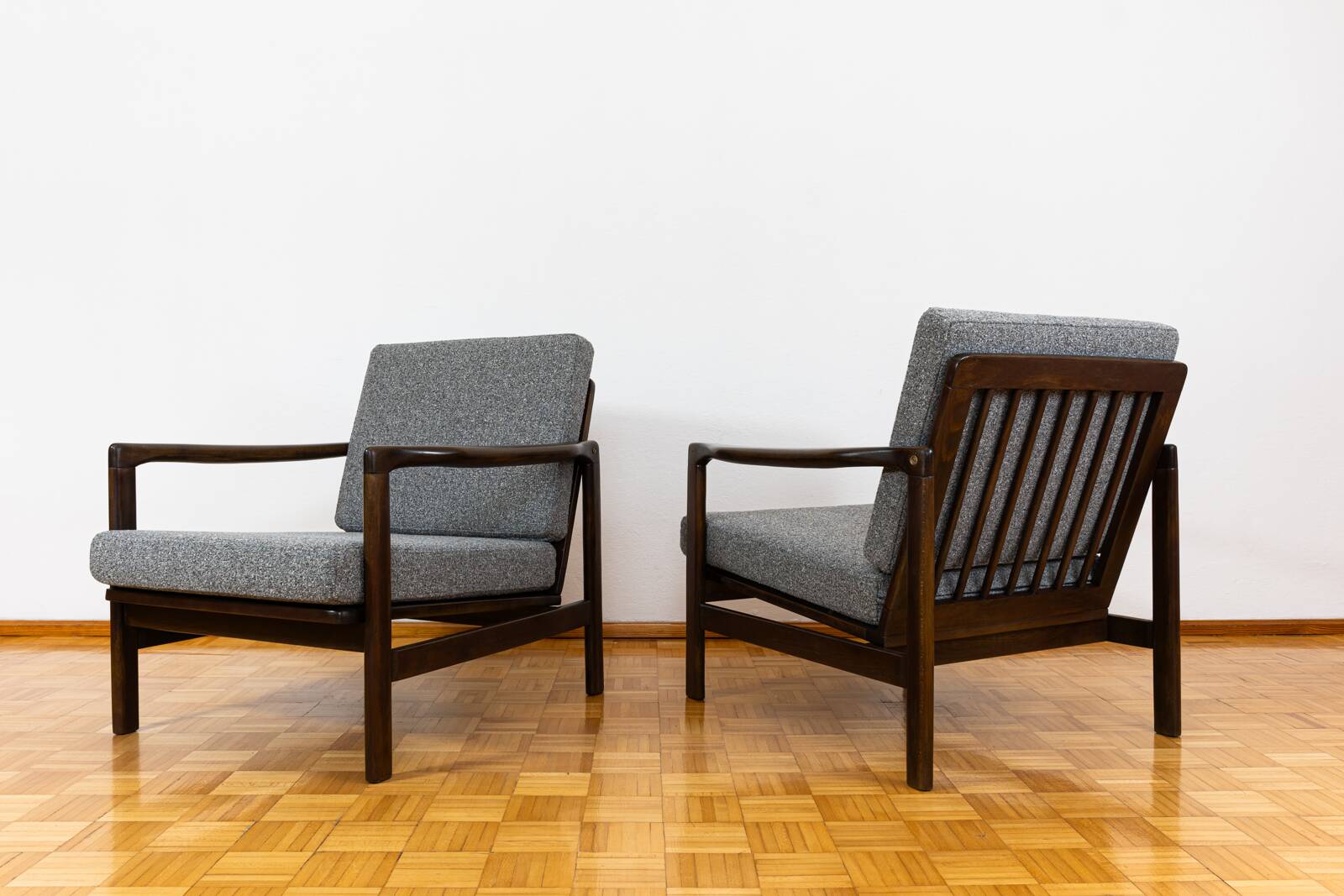 Fauteuils Mid-Century par Zenon Bączyk, années 1960, lot de 2