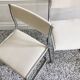Ensemble de chaises vintage restaurées aux pieds "Luge"