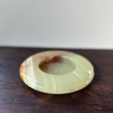Vintage onyx ashtray natural stone