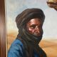 Orientalist painting, Tuareg signed Nestor Rufino