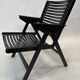 Niko Kralj Slovenian Rex Plywood Folding Chair for Stol 1950s in Black
