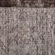 2x10 Soft Wool Dark Gray Turkish Vintage Runner Rug