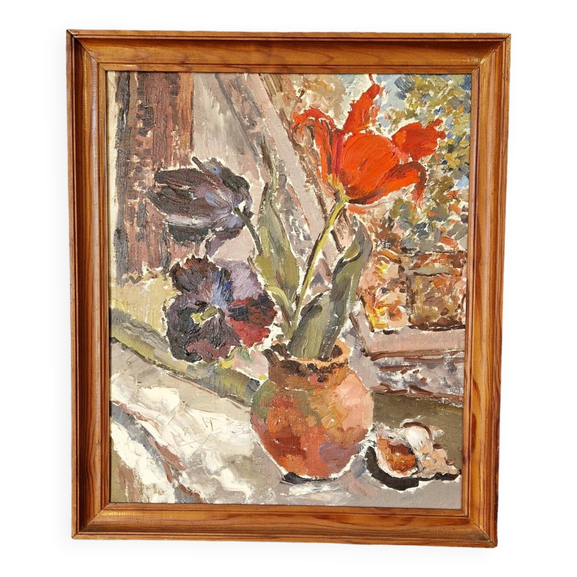 Flower painting by Robert Pasty