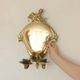Pair Of Mid Century Swedish Brass Sconces