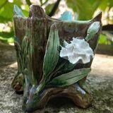 Vase miniature barbotine
