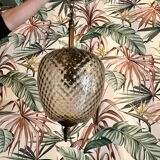 Diamond tip ball chandelier