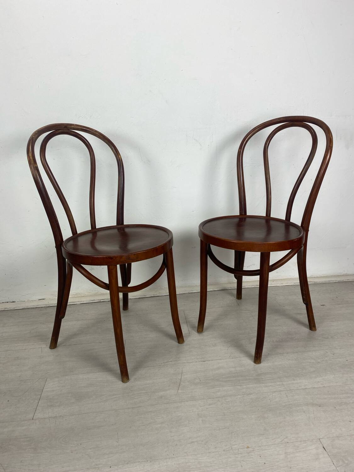 Pair of bistro chairs