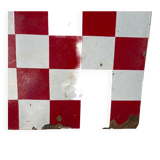 Old enamelled plated SNCF