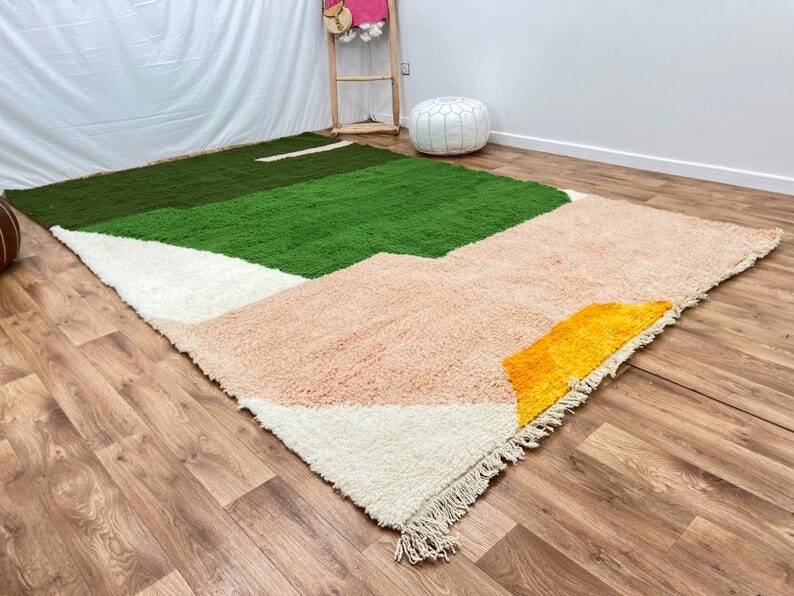 Handmade Berber rug 145/265 cm
