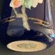 Art nouveau ceramic new cobalt vase by Villeroy and Boch