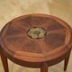 Mahogany gueridon with marquetry attributed to Maurice Dufrêne, 1930s.