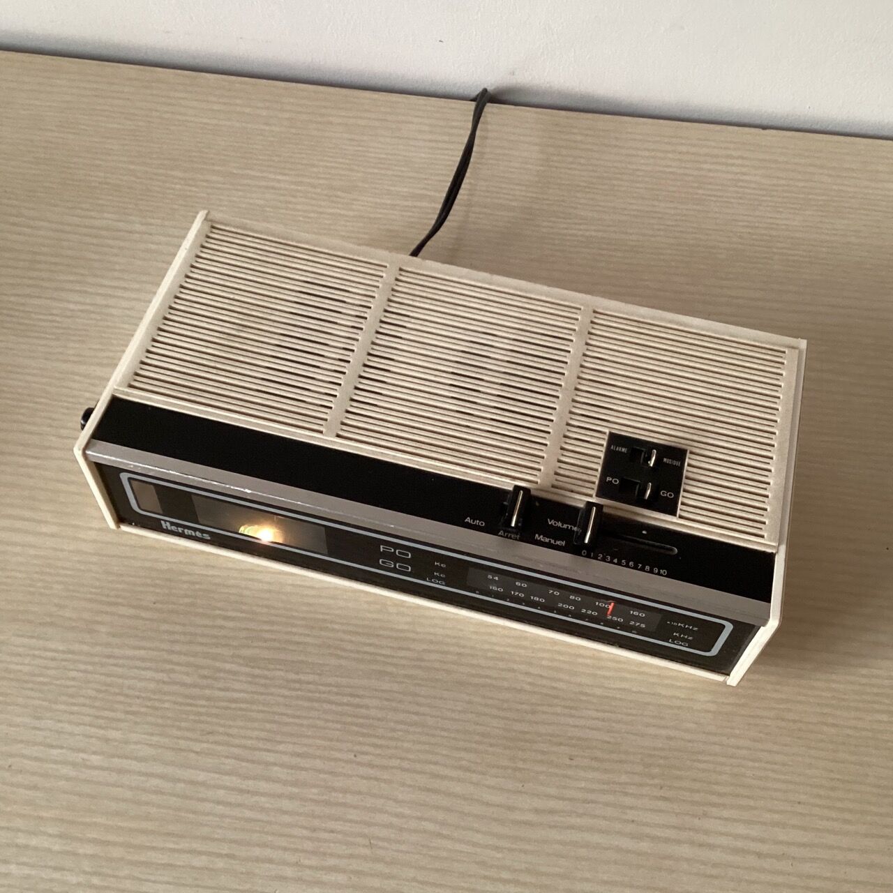 Hermès Alarm Clock Radio