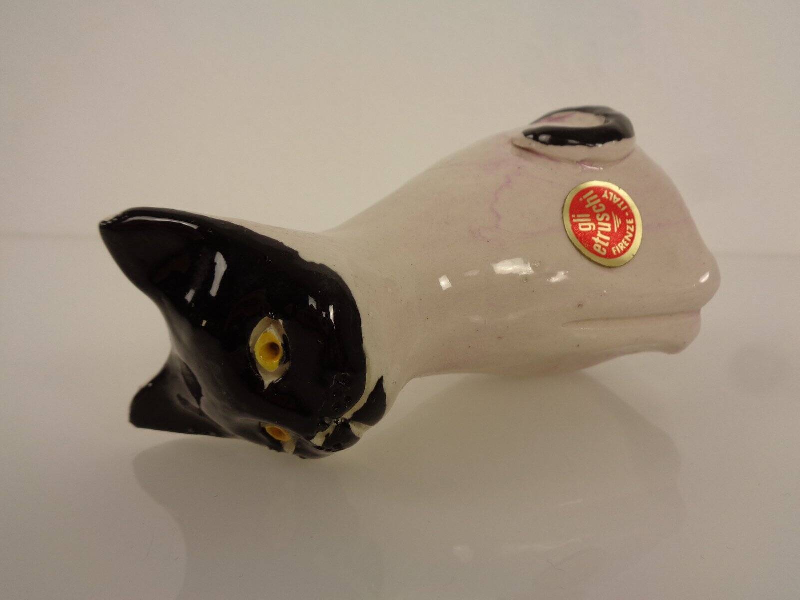 Studio Ceramic Cat by Ivo Desantis for Gli Etruschi, Italy, 1960s