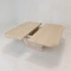 Italian Travertine Bar table or Coffee Table, 1980s
