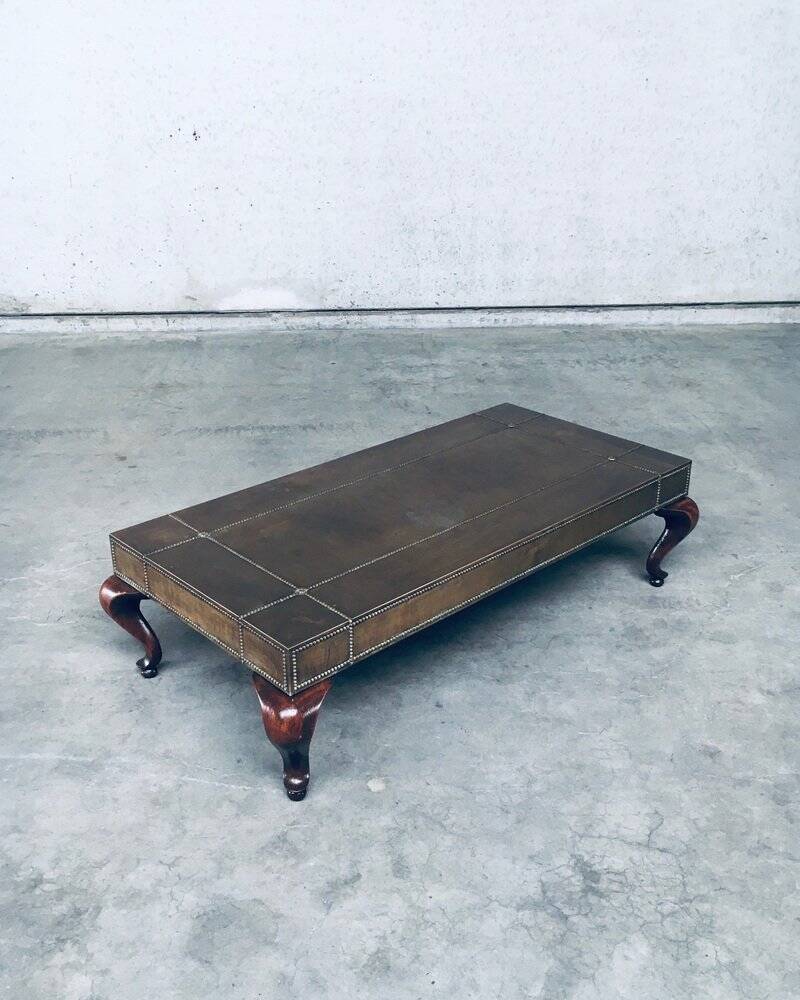 Brass coffee table, France, 1960s