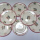 8 dessert plates Longwy Marseille