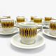 Sebring coffee cups and saucers 70s