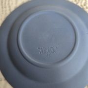 Service thé Wedgwood en biscuit bleu et blanc