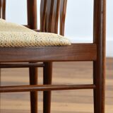 Suite of 4 Scandinavian dining chairs 1960s