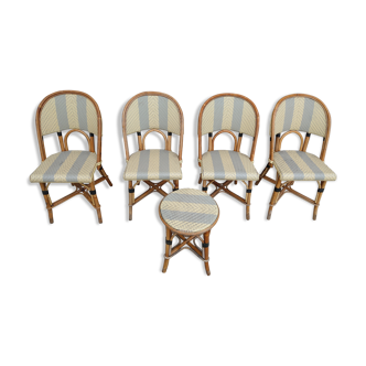 Ensemble bistrot terrace Maison Gatti Paris