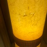 Scandinavian tripod floor lamp with 60s lampshade