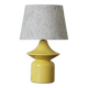 Yellow Ceramic Table Lamp by Hasle Keramik, Denmark, 1970s