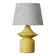 Yellow Ceramic Table Lamp by Hasle Keramik, Denmark, 1970s
