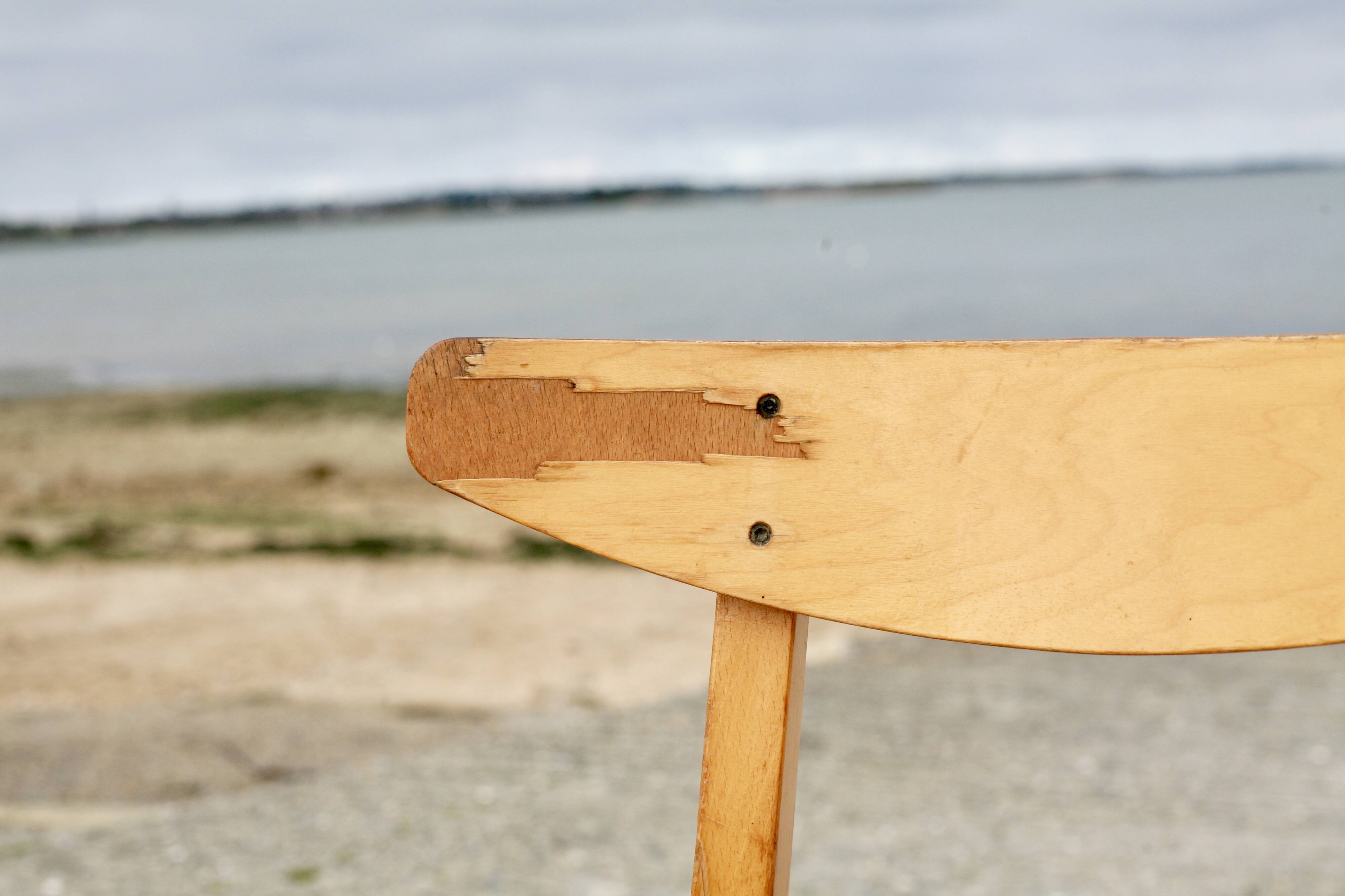 5 chairs by Thibault Desombre, 1990