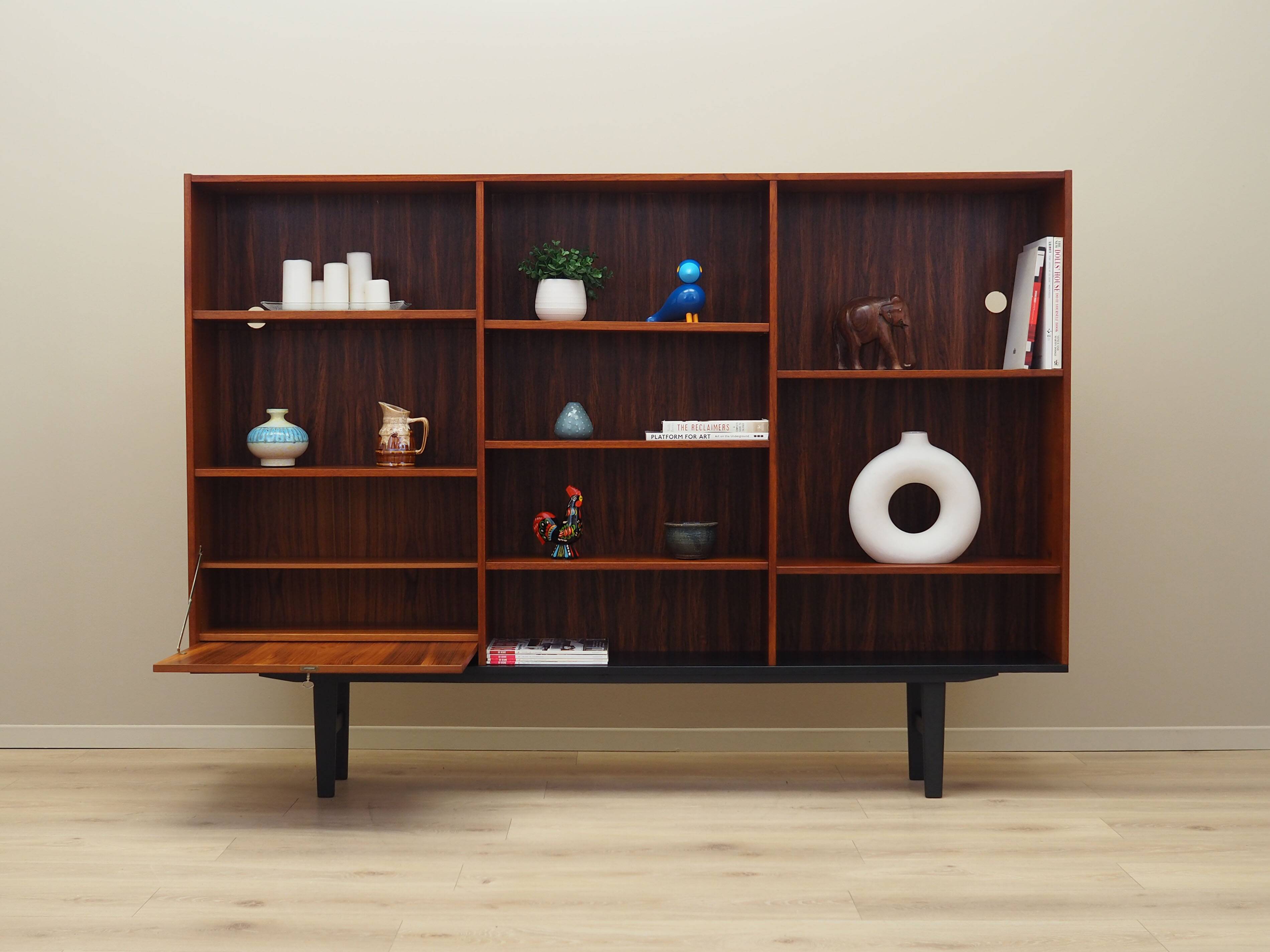 Teak bookcase, Danish design, 1970s, production: Denmark