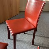 Set of 4 Italian design chairs